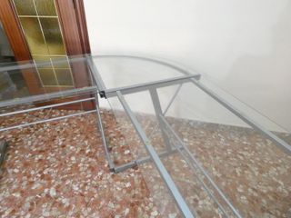 Mesa cristal despacho - moderna
