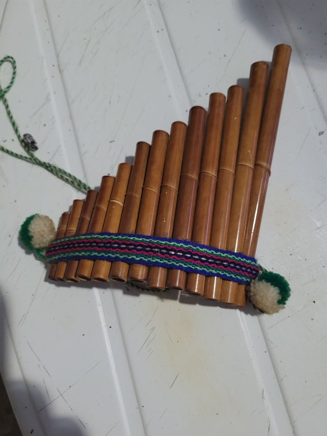 Flauta de Pan de Bambú