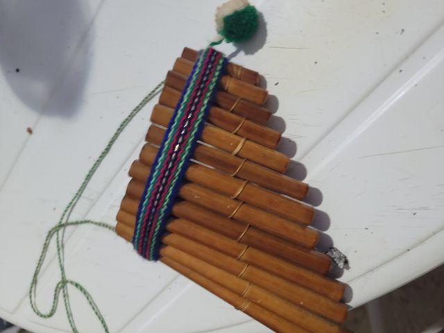 Flauta de Pan de Bambú