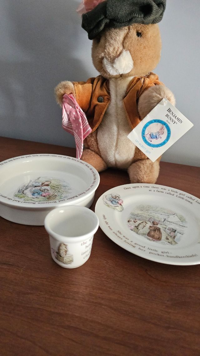 Set 3 pz. Beatrix Potter: Mrs Tiggy Winkle