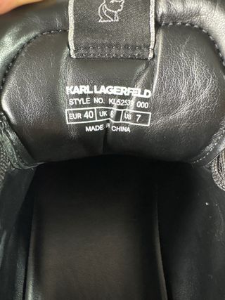 Bambas Karl Lagerfeld - Talla 40