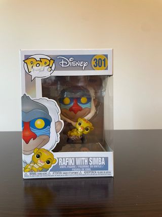Funko Pop! Disney #301 – Rafiki con Simba 