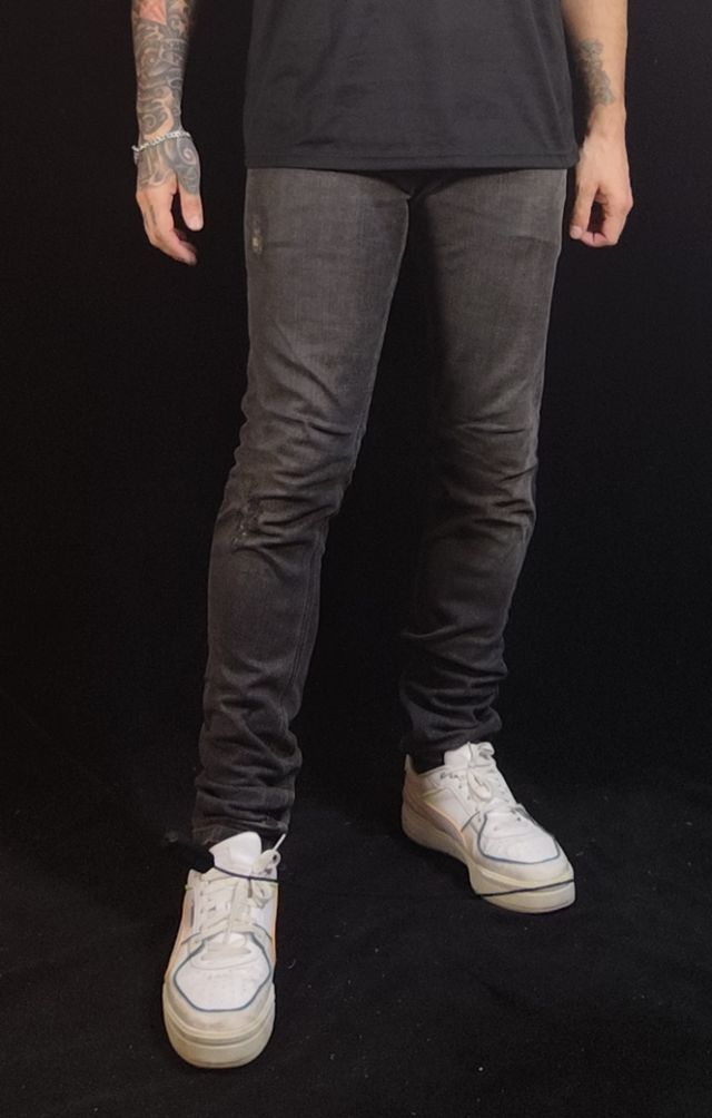 Jeans WearPlay Cinza Slim Fit - Tam. 42