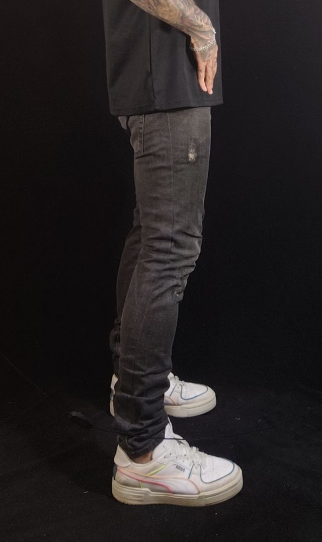 Jeans WearPlay Cinza Slim Fit - Tam. 42