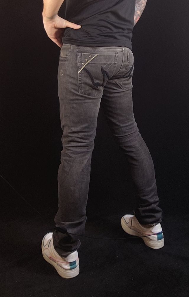 Jeans WearPlay Cinza Slim Fit - Tam. 42