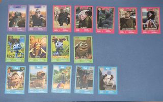 Lote 62 Cromos Disney Pixar Hipercor