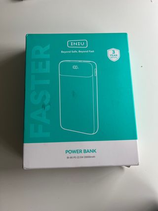 Batteria esterna INIU 20000mAh - 22,5W
Batteria portatile