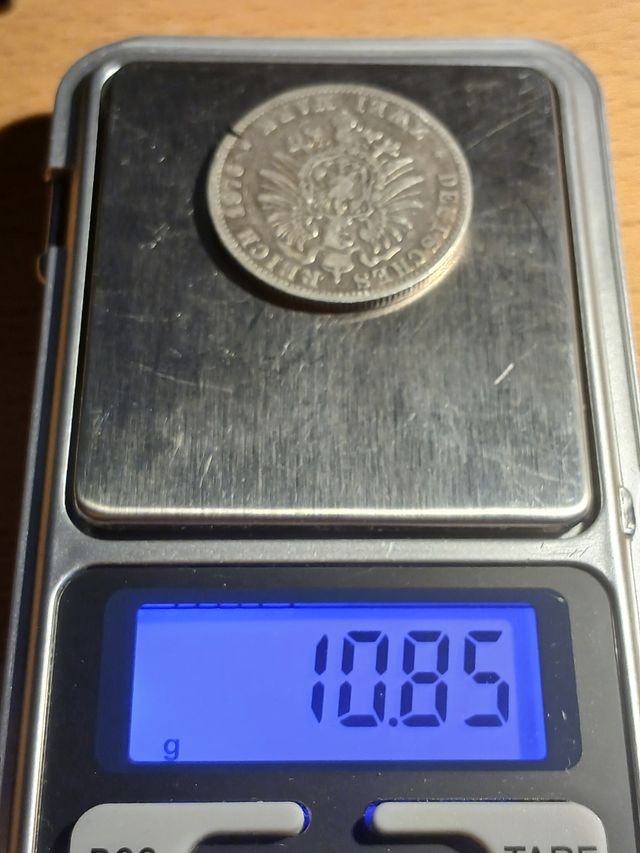 2 marcos 1876 Alemania