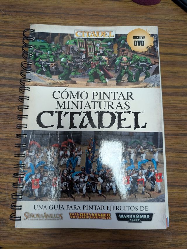 Libro Warhammer: Cómo Pintar Miniaturas Citadel