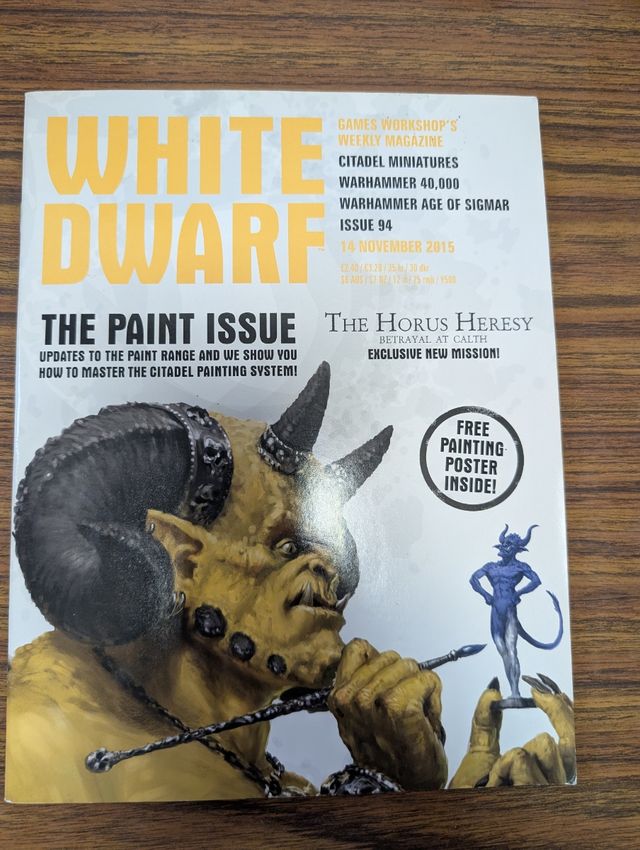 Libro Warhammer: Cómo Pintar Miniaturas Citadel