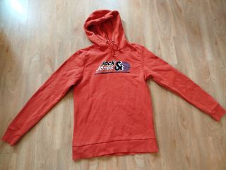 Sudadera Jack&Jones naranja talla M