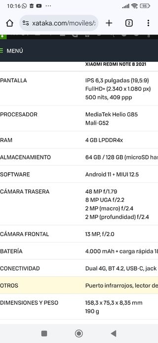 Xiaomi Redmi 8 - Azul/morado