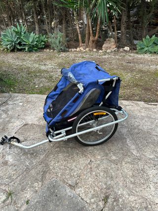 Carrito bici para niñxs usado