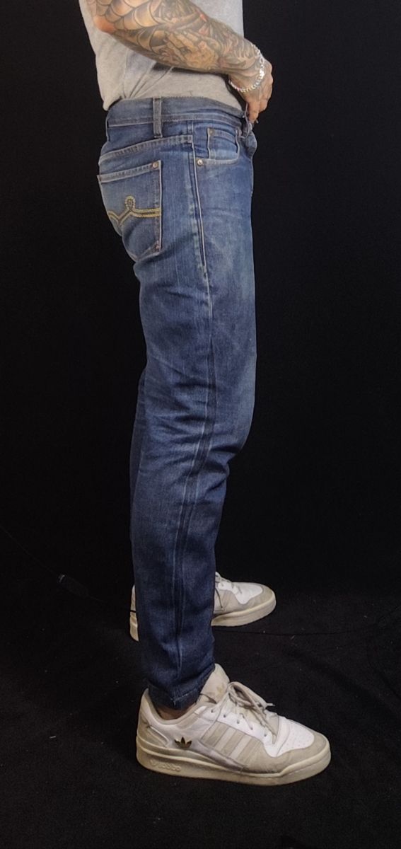 Jeans LRG azuis, tamanho 32