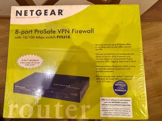 Router Firewall Netgear ProSafe FVS318v3 VPN