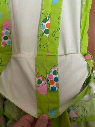 Vestido gitana niña Adarbe verde