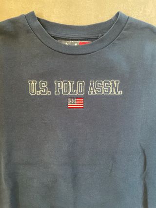 Felpa U.S. Polo Assn. blu-  16 anni