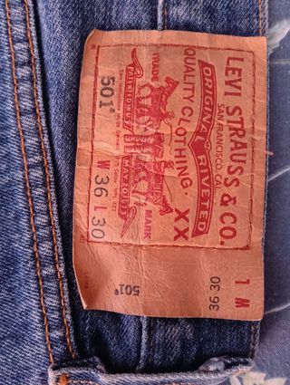 Levi's 501 Vintage W36 L30 - Vaqueros