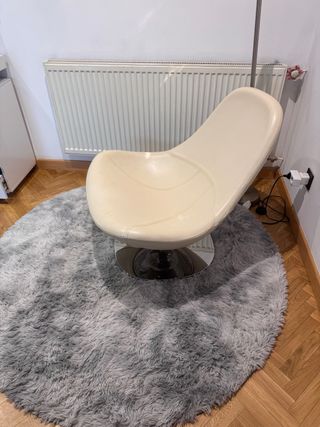 Sillón relax beige - Piel sintética