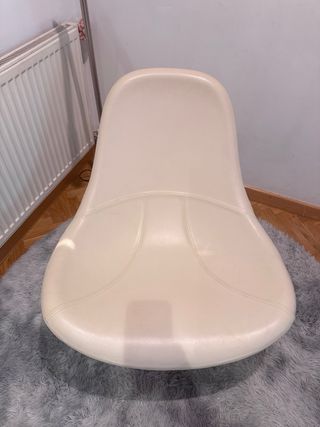 Sillón relax beige - Piel sintética