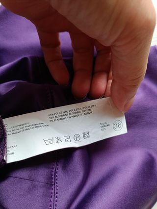 Vestido morado 