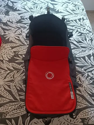 Bugaboo Camaleón 3 Rojo + Capazo + Accesorios