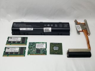 Despieces PC HP Compaq V5000 y Fujitsu FMV Biblo