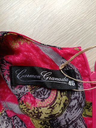Vestido vintage estampado