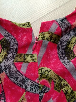 Vestido vintage estampado