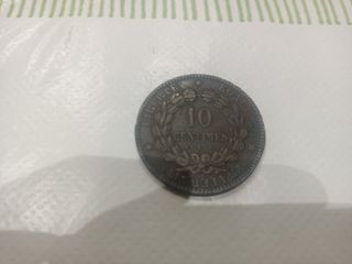 Moneda 10 Céntimos Francia