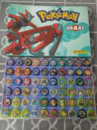 ÁLBUM POKÉMON KRAKS (COMPLETO)