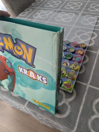 ÁLBUM POKÉMON KRAKS (COMPLETO)