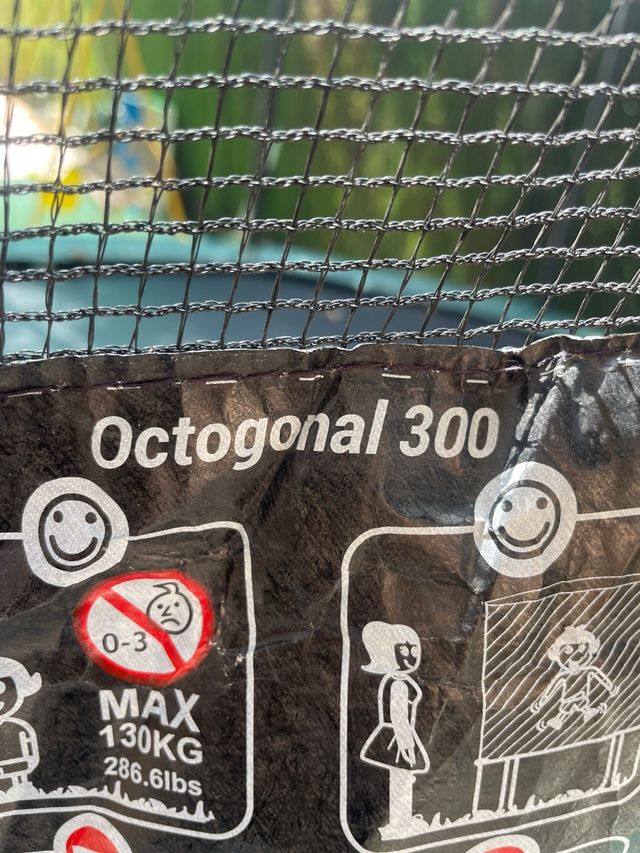 Cama elástica 300cm Decathlon Desmontada