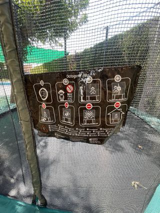 Cama elástica 300cm Decathlon Desmontada