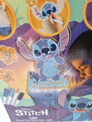 Luz Noturna LED Stitch Disney