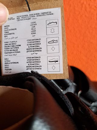 Botines Gioseppo negros, talla 38