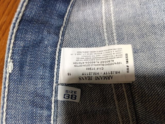 Jeans Armani - Tg. 38