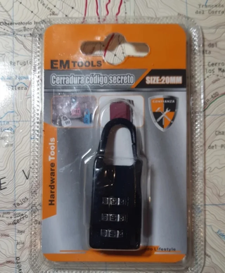 Candado numérico EMTOOLS - 20mm