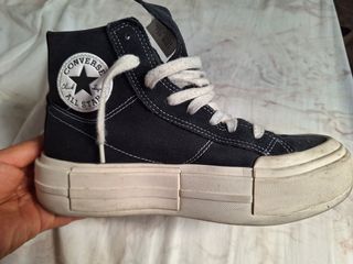 Converse Chuck Taylor plataforma negras
