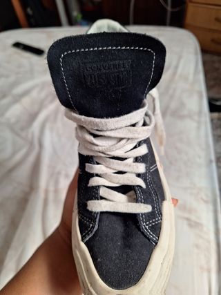 Converse Chuck Taylor plataforma negras