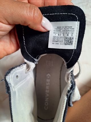 Converse Chuck Taylor plataforma negras