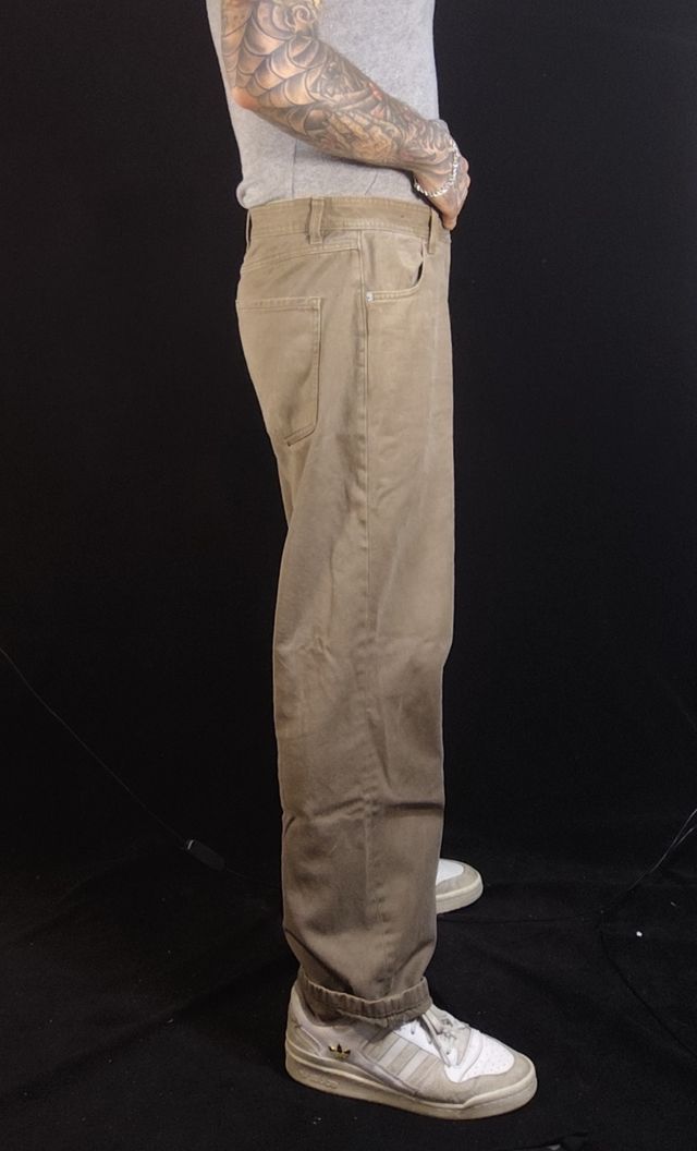 Calças Pull&Bear bege, tamanho 44