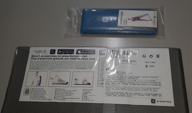 Tappetino Fitness + Fascia Elastico – Nuovo