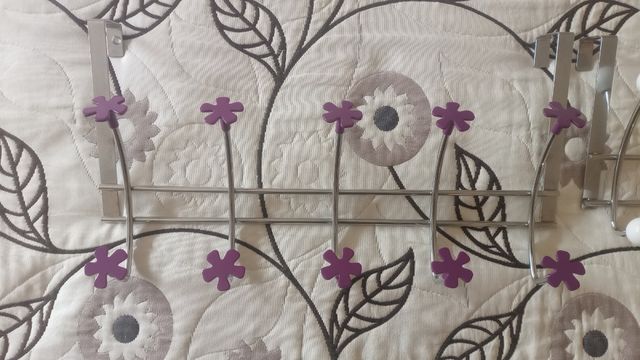 Pack 3 percheros para puerta