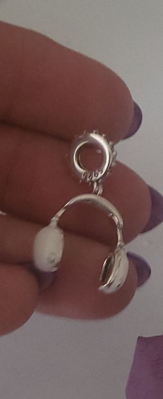 Charm Cascos Plata