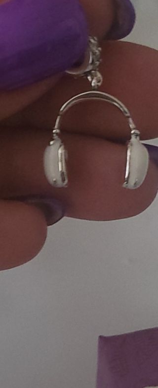 Charm Cascos Plata