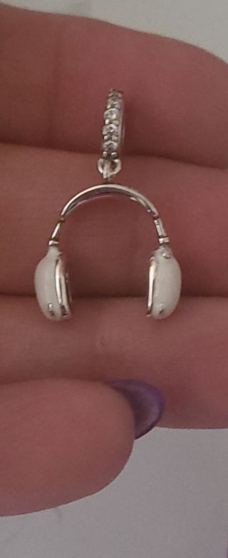 Charm Cascos Plata