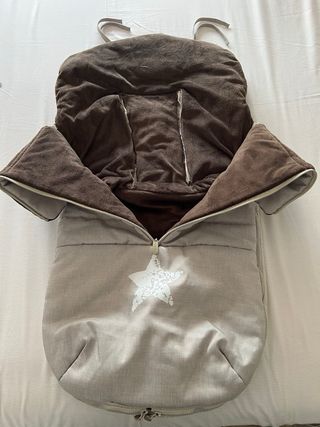 Saco carrito bebé JANÉ - beige-marrón par invierno