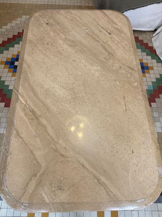 Mesa centro piedra - Retro - Óptimo estado
