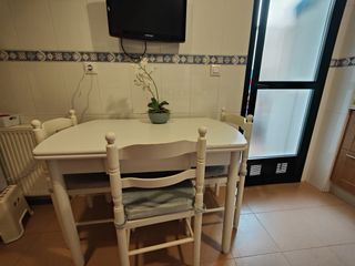 Mesa cocina extensible hasta 169 cm